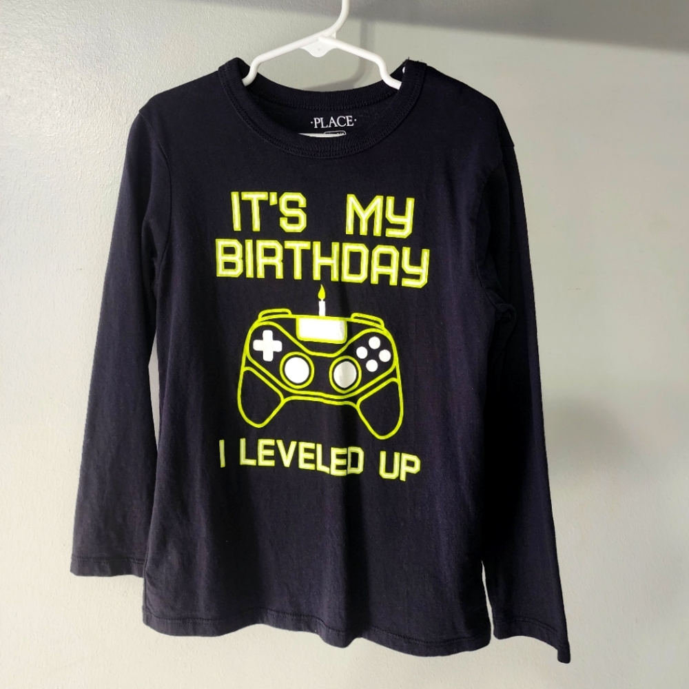 It's my birthday boys shirt size 5/6